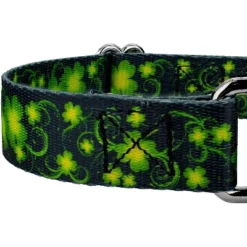 Country Brook Petz Clovers In The Wind Martingale Dog Collar -Pet Shop GUEST 00ac2900 7e41 43f0 932c 48a276e229ea