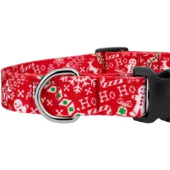 Country Brook Petz Deluxe Ho Ho Ho Dog Collar And Leash -Pet Shop GUEST 02a0abba 9244 41b5 bca7 9d51c98fab37