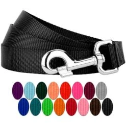 Country Brook Petz 6ft By 3/4 Inch Heavyduty Doublehandle Nylon Leash -Pet Shop GUEST 09c6f5d0 f653 4f06 bfa1 f229ae3baef5 1