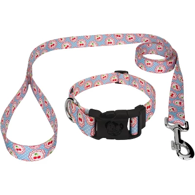 Country Brook Petz Deluxe Cherry On Top Dog Collar And Leash Limited Edition 7 Country Brook Petz Deluxe Cherry On Top Dog Collar And Leash Limited Edition - Image 5