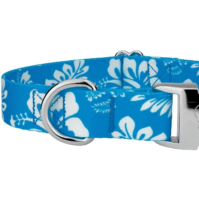 Country Brook Petz Premium Blue Hawaiian Dog Collar 5 Country Brook Petz Premium Blue Hawaiian Dog Collar - Image 3