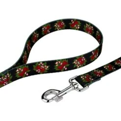 Country Brook Petz Deluxe Black Candy Cane Dog Collar And Leash -Pet Shop GUEST 0ac7fa95 a76e 4ed6 9865 86b1d6ba2218