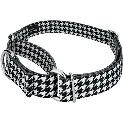Country Brook Petz Houndstooth Martingale Dog Collar And Leash 5 Country Brook Petz Houndstooth Martingale Dog Collar And Leash - Image 3