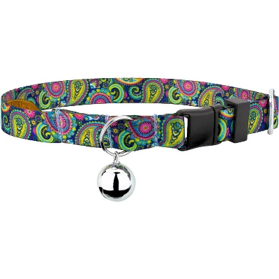 Country Brook Petz Bright Paisley Cat Collar 6 Country Brook Petz Bright Paisley Cat Collar - Image 4