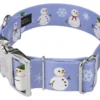 Country Brook Petz 1 1/2 Inch Premium Snowman Dog Collar 2 Country Brook Petz 1 1/2 Inch Premium Snowman Dog Collar -Pet Shop GUEST 1103b567 d91a 4e98 bca4 e29eccbf916e