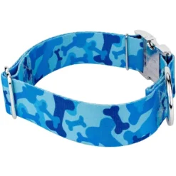Country Brook Petz 1 1/2 Inch Premium Blue Bone Camo Dog Collar 10 Country Brook Petz 1 1/2 Inch Premium Blue Bone Camo Dog Collar -Pet Shop GUEST 11a24c80 1102 4f26 ba0b 287764b6730d