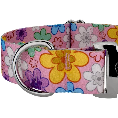Country Brook Petz 1 1/2 Inch Premium May Flowers Dog Collar 6 Country Brook Petz 1 1/2 Inch Premium May Flowers Dog Collar - Image 4