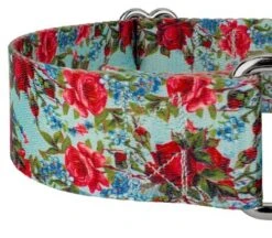 Country Brook Petz 1 1/2 Inch Vintage Roses Martingale Dog Collar -Pet Shop GUEST 13f40e8d 5638 45a9 a13b 8c6e08622c69