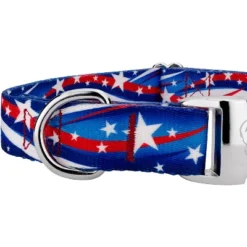 Country Brook Petz Premium Star Spangled Dog Collar And Leash -Pet Shop GUEST 15e41336 df88 49b6 a713 933ee090211f