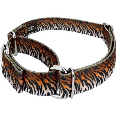 Country Brook Petz Martingale Dog Collar - Animal Prints Collection 3 Country Brook Petz Martingale Dog Collar - Animal Prints Collection