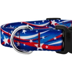 Country Brook Petz Deluxe Star Spangled Dog Collar - Made In The U.S.A. -Pet Shop GUEST 1b8190c5 0736 4d61 9255 4d610c1045a3