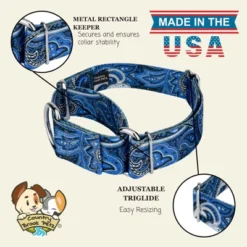 Country Brook Petz HossFit Jr Wide Martingale Dog Collar - Paisley Collection 18 Country Brook Petz HossFit Jr Wide Martingale Dog Collar - Paisley Collection -Pet Shop GUEST 1d2791ed 6de2 456e b6fd 25cd3f26bd49