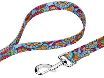 Country Brook Petz Sky Mandala Dog Leash (6 Foot, 5/8 Inch Wide) 3 Country Brook Petz Sky Mandala Dog Leash (6 Foot, 5/8 Inch Wide)