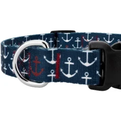 Country Brook Petz Deluxe Anchors Away Dog Collar And Leash -Pet Shop GUEST 21b5cf96 6390 446d 9222 c48c214ad9f0