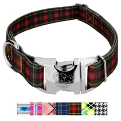 Country Brook Petz Premium Dog Collar - Plaid And Argyle Collection -Pet Shop GUEST 27406269 144f 4881 9d99 885de236b1c7