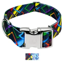 Country Brook Petz HossFit Jr Wide Premium Dog Collar - Abstract Collection -Pet Shop GUEST 28a4f7f3 b440 4f64 a767 4713a7f817af
