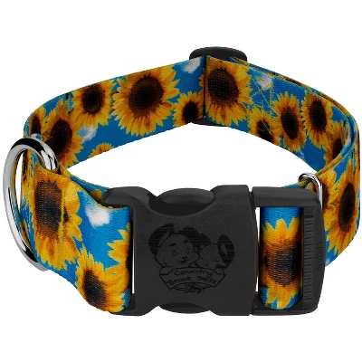 Country Brook Petz 1 1/2 Inch Deluxe Sunflowers Dog Collar 8 Country Brook Petz 1 1/2 Inch Deluxe Sunflowers Dog Collar - Image 6