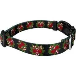 Country Brook Petz Deluxe Black Candy Cane Dog Collar And Leash -Pet Shop GUEST 29a65384 3bcf 4ba4 b8cd 83ce4c493bae