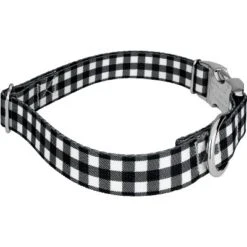 Country Brook Petz Premium Black & White Buffalo Plaid Dog Collar 12 Country Brook Petz Premium Black & White Buffalo Plaid Dog Collar -Pet Shop GUEST 2b4d1e93 c6ea 48d1 a0d1 922379e13933