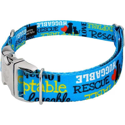 Country Brook Petz® Premium Dog Collar - Rescue Collection 3 Country Brook Petz® Premium Dog Collar - Rescue Collection