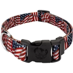 Country Brook Petz Patriotic Tribute Deluxe Dog Collar - Made In The U.S.A. (1 Inch, Extra Large) -Pet Shop GUEST 2cae8bdb ad00 4954 af7e 4b075b980f48