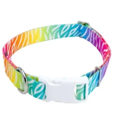 Country Brook Petz Deluxe Fashion Zebra Dog Collar - Made In The U.S.A. (1/2 Inch, Extra Small) -Pet Shop GUEST 2ede924d 8163 4492 bf5d 1bb3a69aa37f
