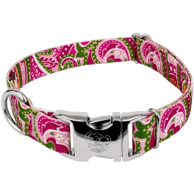 Country Brook Petz Premium Pink Paisley Dog Collar 11 Country Brook Petz Premium Pink Paisley Dog Collar - Image 9
