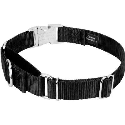 Country Brook Petz Heavyduty Nylon Martingale With Premium Buckle 3 Country Brook Petz Heavyduty Nylon Martingale With Premium Buckle