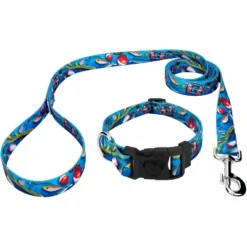 Country Brook Petz Deluxe Gone Fishin' Dog Collar And Leash -Pet Shop GUEST 345c8fc8 3f10 4eeb 8413 40db309642a5