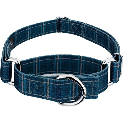 Country Brook Petz Navy Plaid Martingale Dog Collar 6 Country Brook Petz Navy Plaid Martingale Dog Collar - Image 4