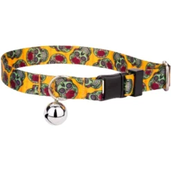Country Brook Petz Sugar Skulls Cat Collar -Pet Shop GUEST 359c08b6 c81a 4820 ae80 f13645c33e3b