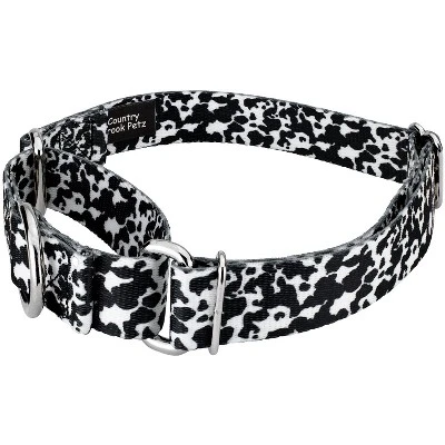 Country Brook Petz Dairy Cow Martingale Dog Collar 5 Country Brook Petz Dairy Cow Martingale Dog Collar - Image 3