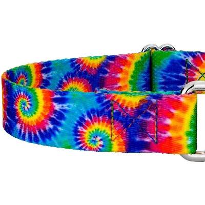 Country Brook Petz Classic Tie Dye Martingale Dog Collar 5 Country Brook Petz Classic Tie Dye Martingale Dog Collar - Image 3