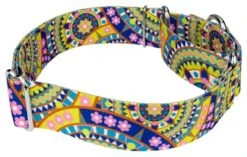 Country Brook Petz 1 1/2 Inch Yellow Boho Mandala Martingale Dog Collar -Pet Shop GUEST 3dddc10f 3521 491c 9ea9 5a8b4f268694