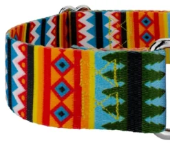 Country Brook Petz 1 1/2 Inch Summer Pines Martingale Dog Collar -Pet Shop GUEST 4287712e 06ea 4c8c bb5c c4b4bdc4d47c