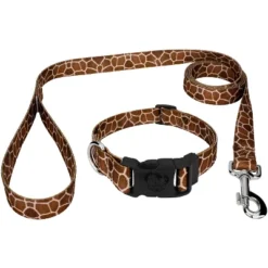Country Brook Petz Deluxe Giraffe Dog Collar And Leash -Pet Shop GUEST 4296cd63 08d6 412e bd6e 89d7588f39ef