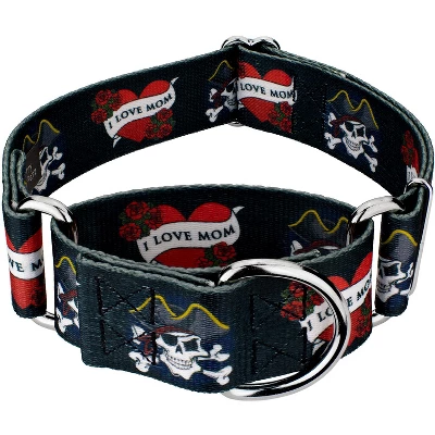 Country Brook Petz 2 Inch I Love Mom Martingale Dog Collar 7 Country Brook Petz 2 Inch I Love Mom Martingale Dog Collar - Image 5