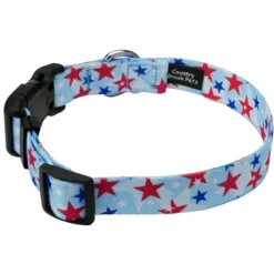 Country Brook Petz Deluxe American Celebration Dog Collar - Made In The U.S.A. (1 Inch, Medium) -Pet Shop GUEST 4519fa6f 1f2f 4591 b25d 47296680defe
