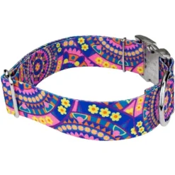 Country Brook Petz 1 1/2 Inch Premium Blue Boho Mandala Dog Collar 10 Country Brook Petz 1 1/2 Inch Premium Blue Boho Mandala Dog Collar -Pet Shop GUEST 4ab3f808 07f3 4d99 8e10 c7a8d054a54c