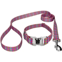 Country Brook Petz Premium Bubblegum Pink Plaid Dog Collar And Leash 17 Country Brook Petz Premium Bubblegum Pink Plaid Dog Collar And Leash -Pet Shop GUEST 4c467010 4723 4390 a639 c916e6599dd6