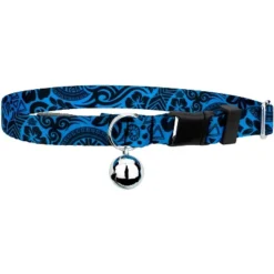 Country Brook Petz Blue Polynesian Cat Collar -Pet Shop GUEST 4c5f406d 945b 4221 b02a 9121747e1be7