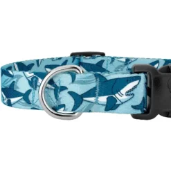 Country Brook Petz Deluxe Sharks Dog Collar And Leash -Pet Shop GUEST 4cfdaf21 251d 49d8 a4f1 b0937e2dbf14
