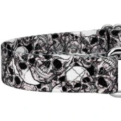 Country Brook Petz Phantom Skulls Martingale Dog Collar (1 Inch, Medium) -Pet Shop GUEST 4ff95248 52bf 423c 9c70 8c4af3c1e7df