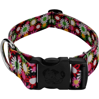 Country Brook Petz 1 1/2 Inch Deluxe Daisy Fields Dog Collar 7 Country Brook Petz 1 1/2 Inch Deluxe Daisy Fields Dog Collar - Image 5
