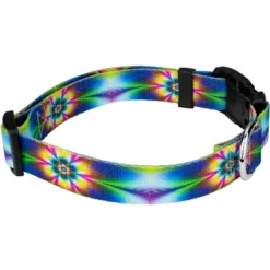Country Brook Petz Tie Dye Flowers Deluxe Dog Collar And Leash -Pet Shop GUEST 5549fa43 762a 43b9 92ca ceb5c1a4233d