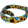 Country Brook Petz Sunflowers Martingale Dog Collar -Pet Shop GUEST 56b6ff1b 3666 4827 959f 7b108342be9a