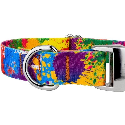 Country Brook Petz Premium Paint Splatter Dog Collar 7 Country Brook Petz Premium Paint Splatter Dog Collar - Image 5