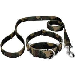 Country Brook Petz Woodland Camo Martingale Dog Collar And Leash -Pet Shop GUEST 57c3344f 9693 4556 92ff e5b137b3da18