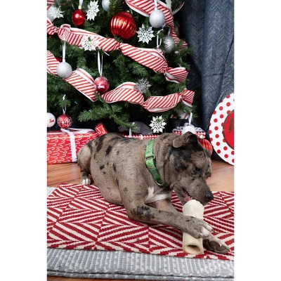 Country Brook Petz Candy Cane Christmas Martingale Dog Collar 4 Country Brook Petz Candy Cane Christmas Martingale Dog Collar - Image 2