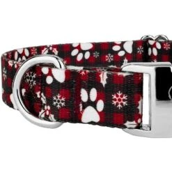 Country Brook Petz Premium Christmas Plaid Dog Collar -Pet Shop GUEST 5bc84c50 2a5e 4863 9f1f 9a35235a90f0
